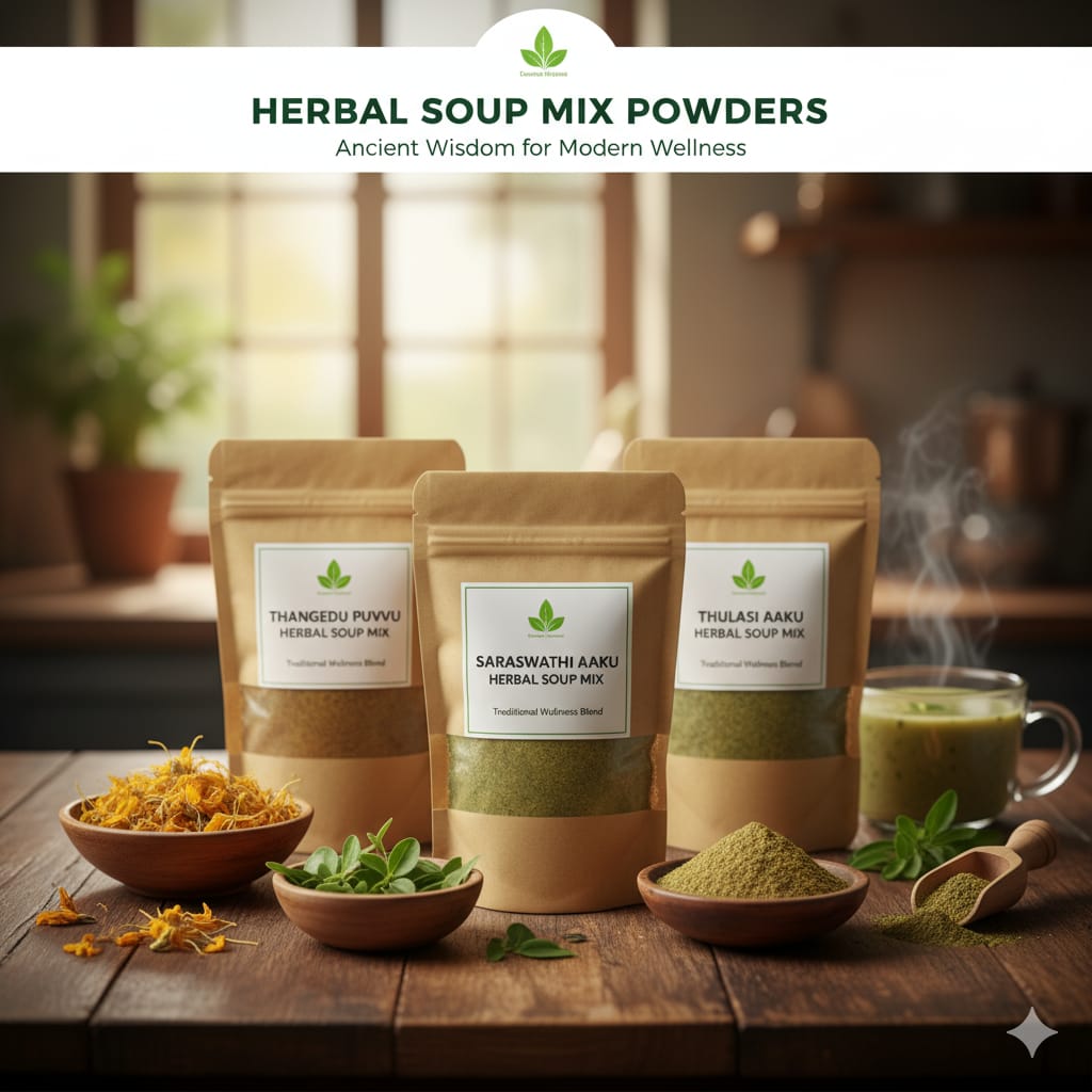Herbal soup mix powder 